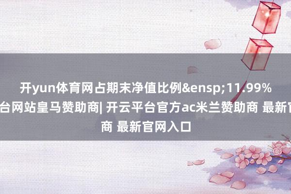 开yun体育网占期末净值比例&ensp;11.99%-开云平台网站皇马赞助商| 开云平台官方ac米兰赞助商 最新官网入口